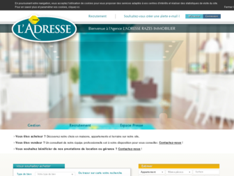 ladresse-limoux.com website preview