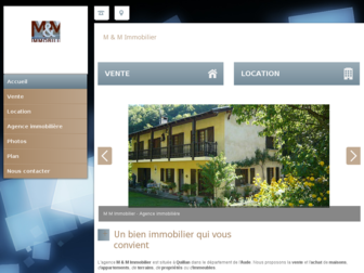 mmimmobilier.fr website preview