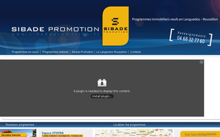 sibadepromotion.fr website preview
