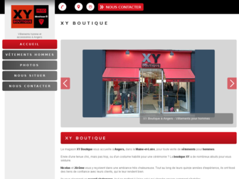 xy-boutique.fr website preview