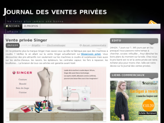 journaldesventesprivees.com website preview