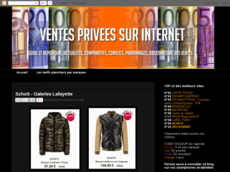 ventespriveessurinternet.blogspot.com website preview