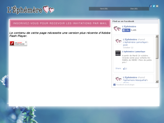 lephemere.com website preview