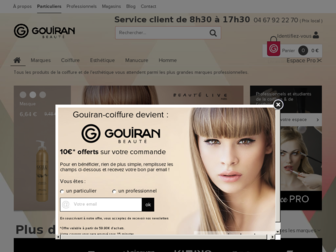 gouiran-beaute.com website preview