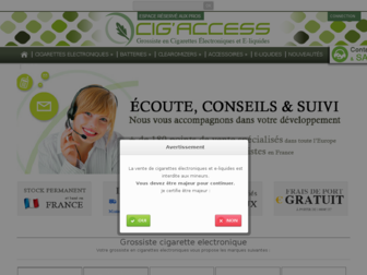 cig-access-pro.com website preview