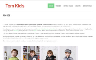 tom-kids.fr website preview
