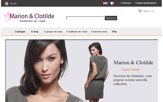 marionclotilde.com website preview