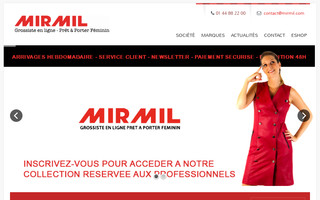 mirmil.com website preview