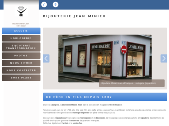 bijouterie-horlogerie-minier.fr website preview