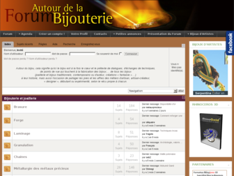 forumbijouterie.fr website preview