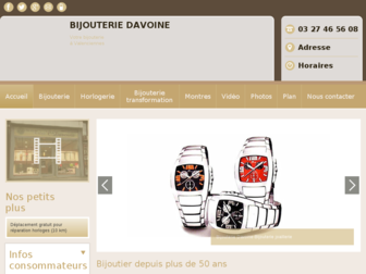 bijouteriedavoine.com website preview