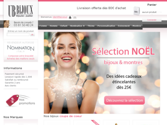 ubbijoux.com website preview