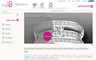 bijouterielofaso.com website preview