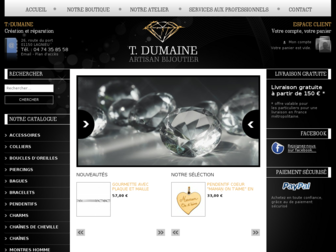 dumaine-bijoutier.fr website preview