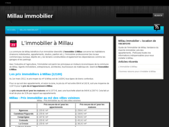 millau-immobilier.com website preview