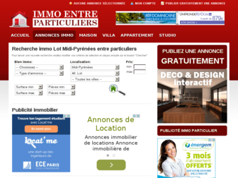 lot.immo-entre-particuliers.com website preview