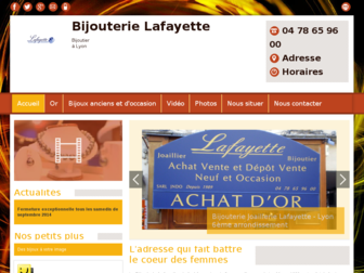 bijouterie-lafayette69.fr website preview