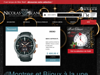 atelier-nicolas-blanc.fr website preview