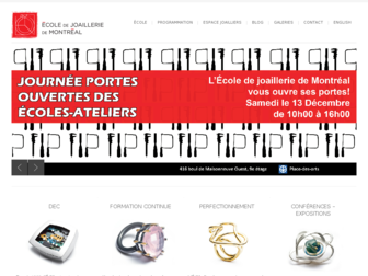 ecoledejoaillerie.com website preview