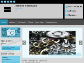chadourne-joaillier-horloger.fr website preview