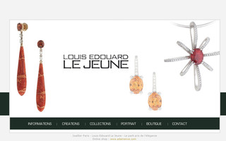 louisedouardlejeune.com website preview