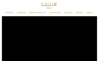 cadik.fr website preview