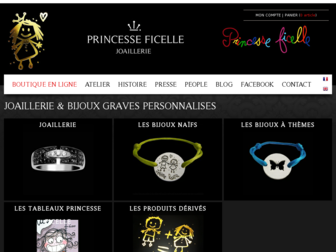 princesseficelle.com website preview