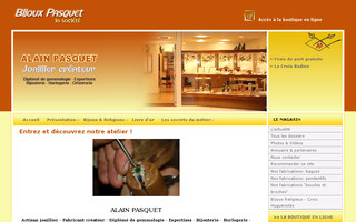 bijoux-pasquet.fr website preview