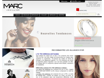 marc-joaillier.com website preview