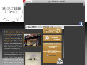 bijouterie-orphee.fr website preview