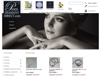 paris-diamant-direct.com website preview
