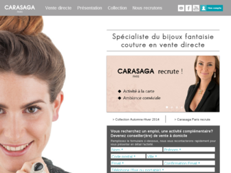 bijoux-carasaga.com website preview