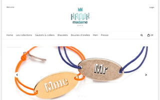 krouk-madame.com website preview