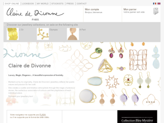 clairededivonne.fr website preview