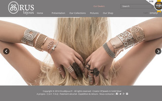 orusbijoux.fr website preview