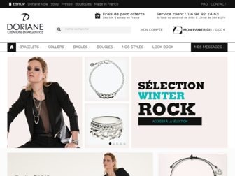 doriane-bijoux.com website preview