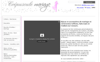 mariage.crepusculecreations.fr website preview