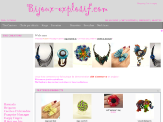 bijoux-explosif.com website preview