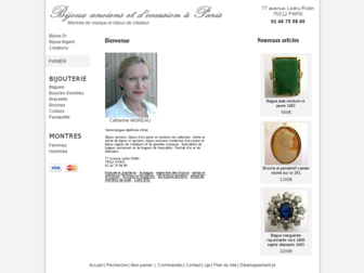 bijoux-anciens-paris.com website preview