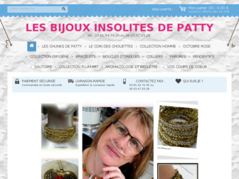 creations-de-bijoux-insolites.com website preview