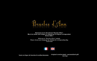 boucles-dann-bijoux.com website preview