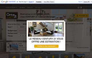 century21-berenger-la-ciotat.com website preview