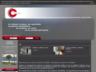 cabinet-couderc-immobilier.com website preview