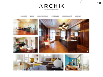 archik.fr website preview