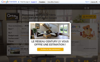 century21immoconseil.com website preview