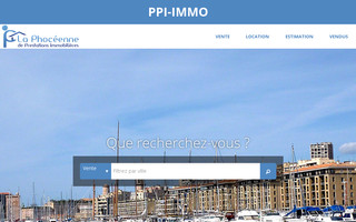 ppi-immo.com website preview