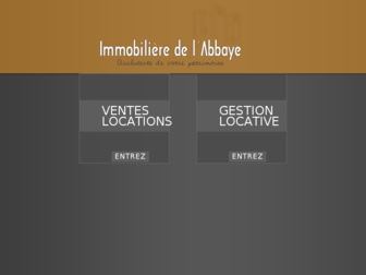 immoabbaye.com website preview