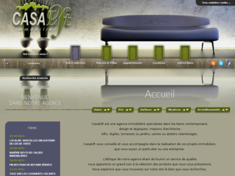 casaloft-immobilier.com website preview