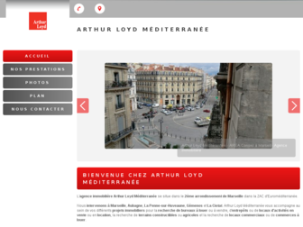 arthur-loyd-mediterranee.fr website preview