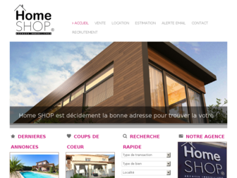 homeshop.fr website preview